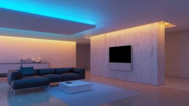 Светодиодная подсветка в доме должна быть не только стильной, но и безопасной
