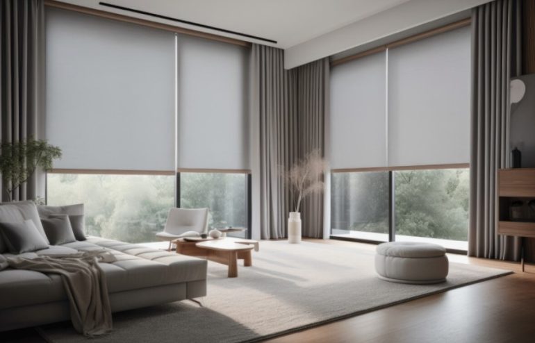 Рулонные шторы: идеальный вариант для кухни, спальни и гостиной