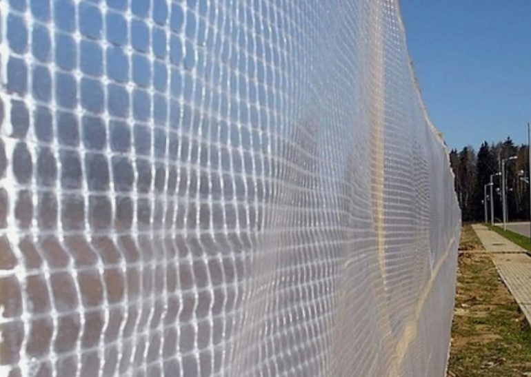 Армированная пленка для временных кровель и навесов